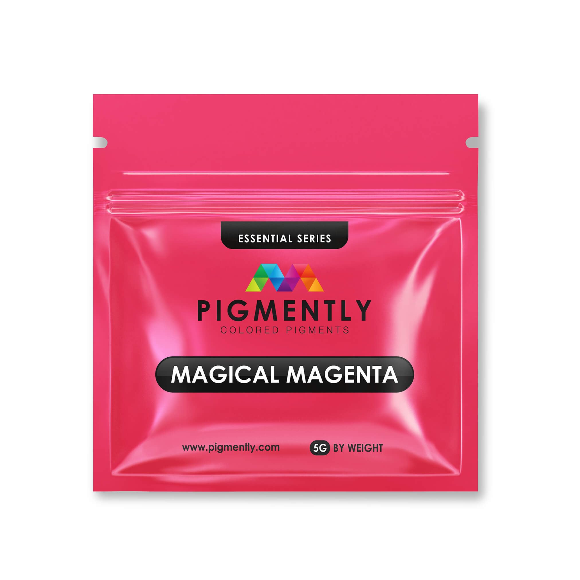 Ultra Clear Epoxy Pigment Powder | Essential Series Resin Mica Powder for Art, Craft, Jewelry & Candle Making - Magical Magenta 5g