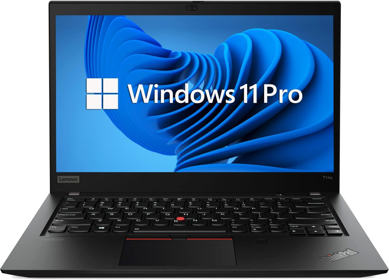 Lenovo ThinkPad T14s Gen 1 Ordinateur Portable, Intel Core i7-10610U, 14" FHD (1920 x 1080), 32 Go de RAM, SSD de 512 Go, Clavier QWERTY Japonais, HDMI, Webcam, Windows 11 Pro (Reconditionné)