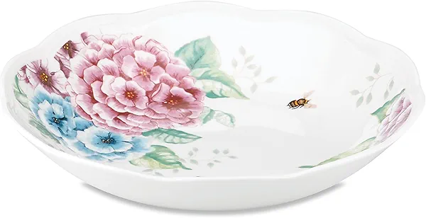 Lenox Butterfly Meadow Hydrangea Pasta Bowl, 1.60 LB, Multi