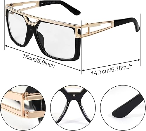 Miniatura 3 de PHOGARY Kit de disfraz de hip hop de los años 8090, trajes de los años 90 para mujeres, trajes de rapero, trajes de rapero, cadena dorada punk,