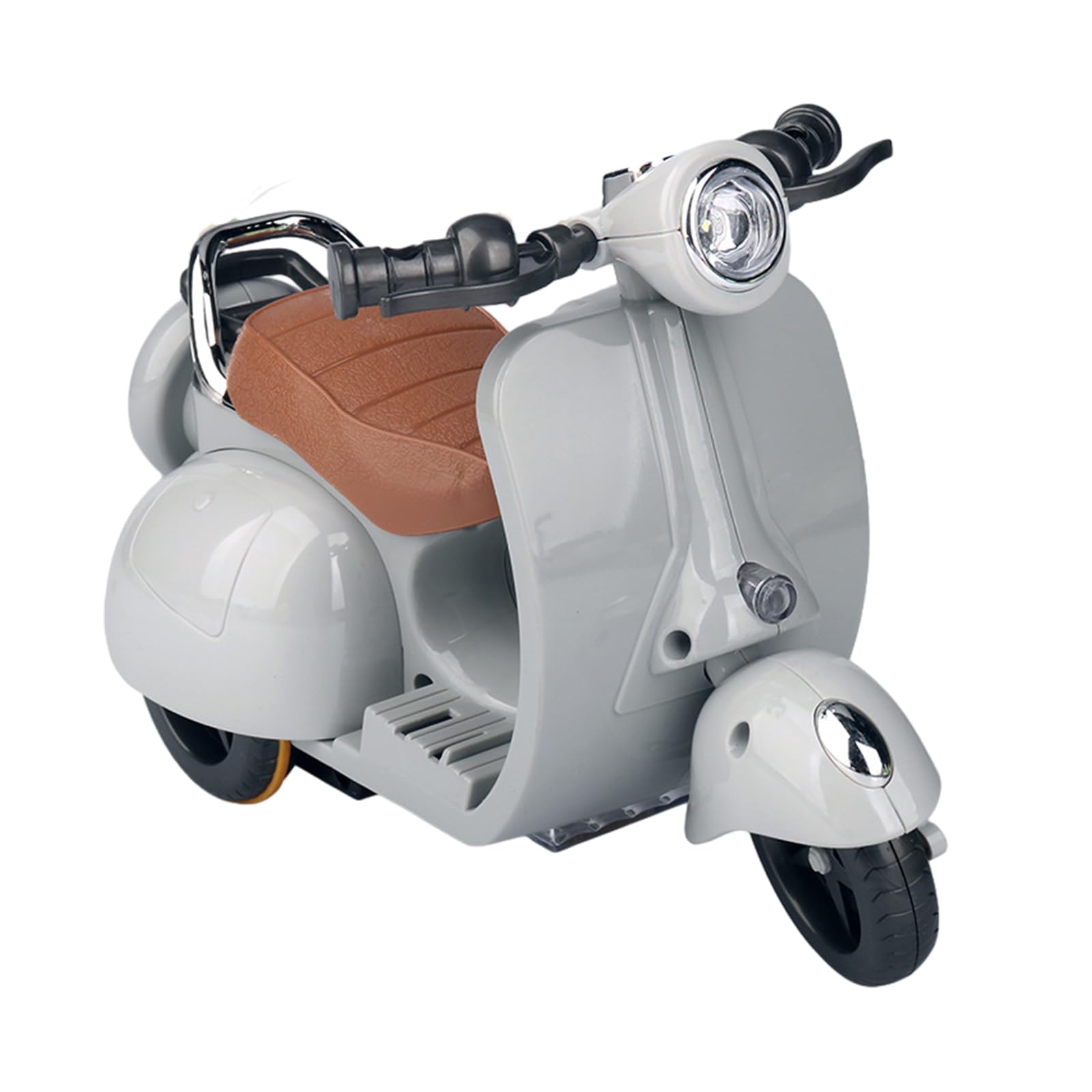 PMFACE Rotating Scooter Toy for Guinea Pigs Miniture Motorcycle Toy with Lights and Music Miniture Scooter Shape Cage Decoration Miniture Motorcycle