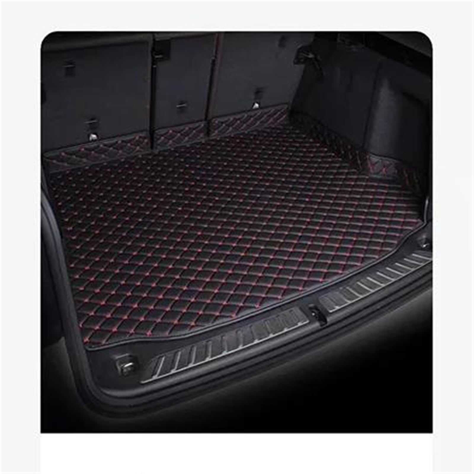 Für Ford Für Everest 2016 2017 7 Sitz Vollständige Abdeckung Stamm Matte Auto Anti-schmutzig Pad Schutz Cargo-Liner Auto Kofferraumwanne(Bottom piece 10,2017)