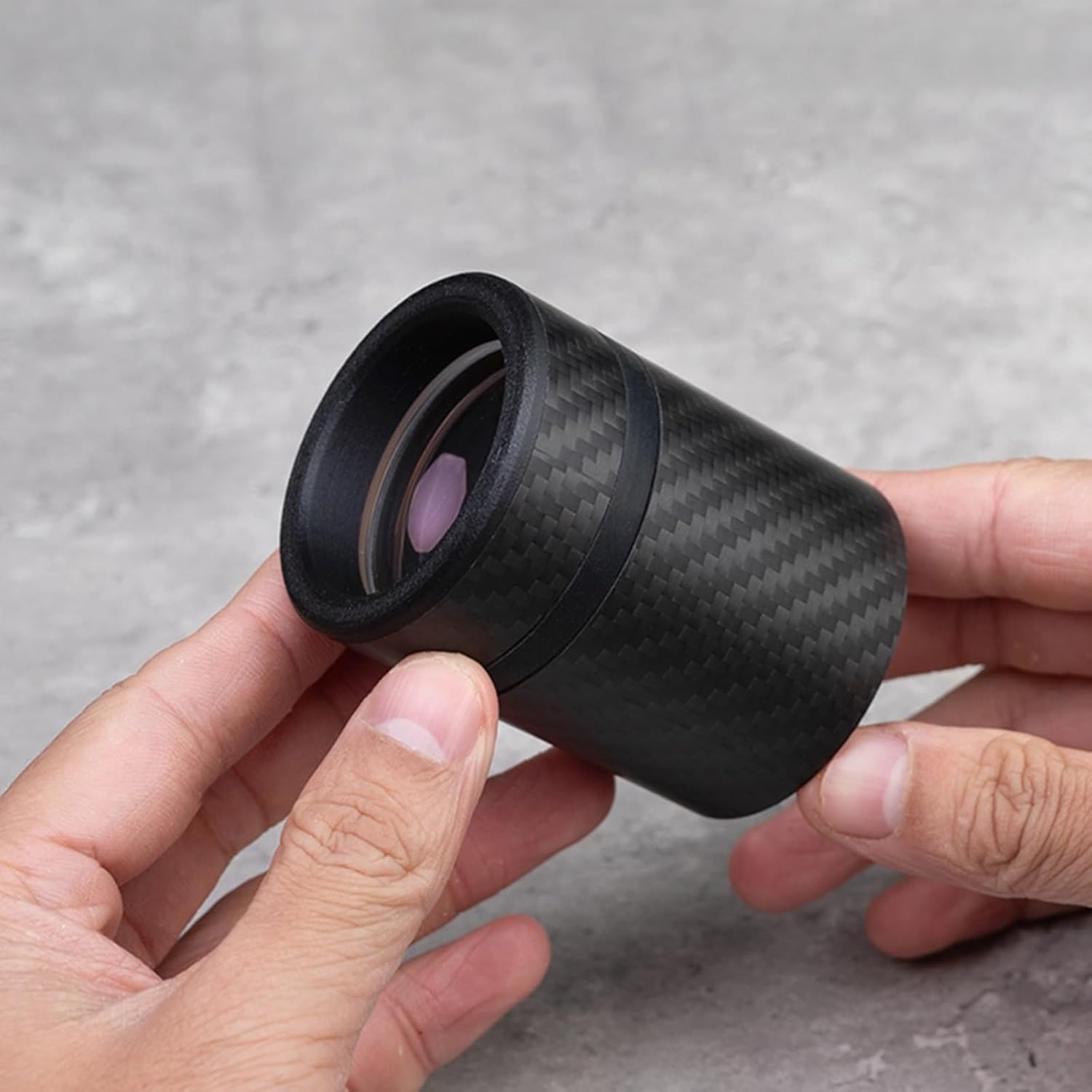 Lupa De Enfoque para Película De 135 Mm, Lupa Profesional De 5 Aumentos para Fotografía, con Lentes Ópticas Acromáticas, Lupa De Cristal, para Inspección De Negativos, Diapositivas Y