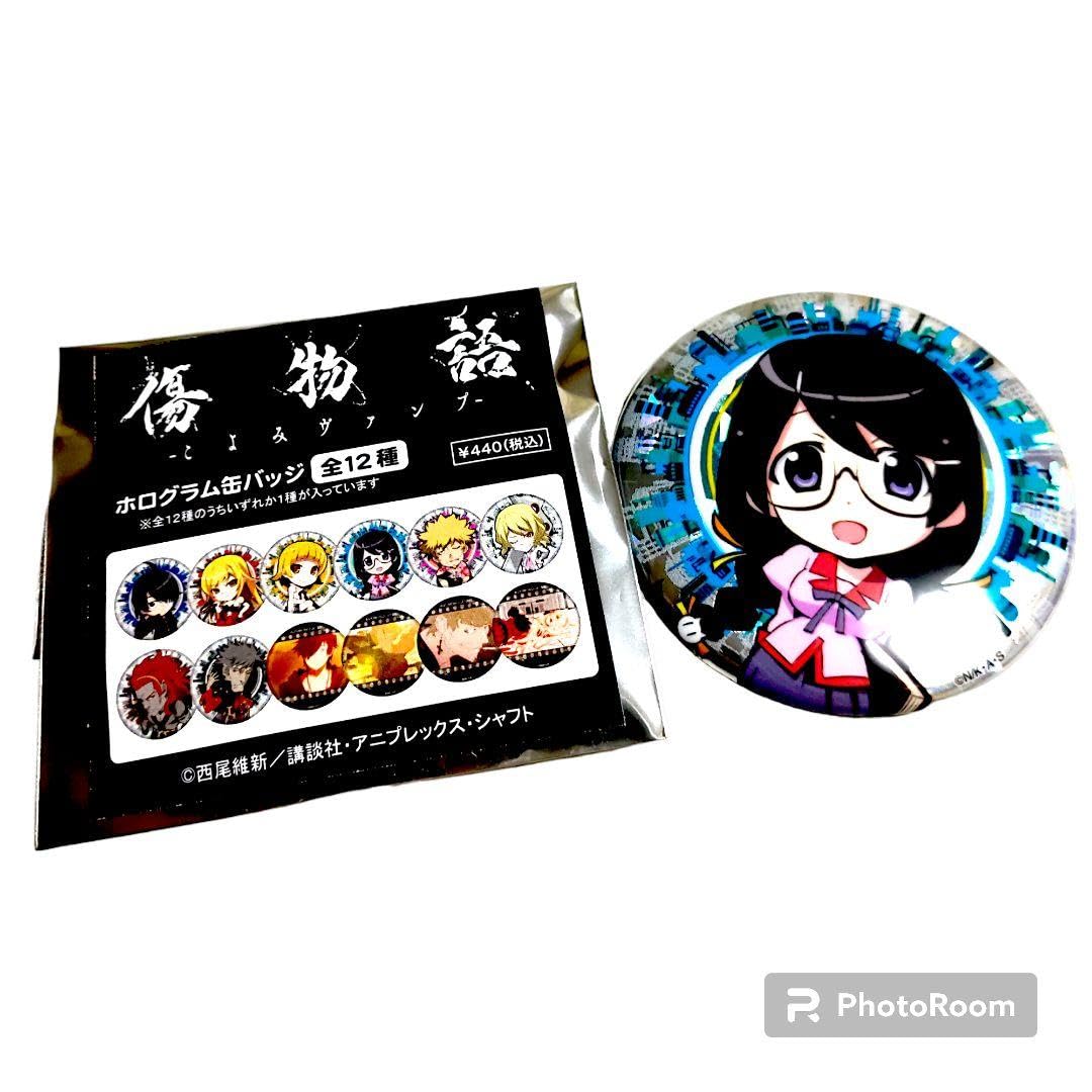 傷物語 こよみヴァンプ ホログラム缶バッジ Amazon | 傷物語－こよみヴァンプ－ホログラム缶バッジ 羽川翼