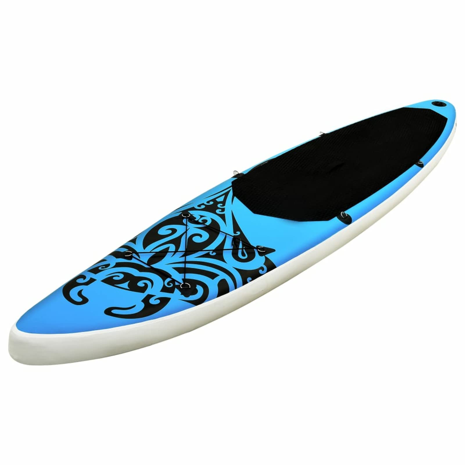 Zestaw nadmuchiwanej deski do wiosłowania, deska surfingowa, deska surfingowa, nadmuchiwana deska surfingowa, padelboard, padelsurfing, deska do paddleboardingu, niebieska 305 x 76 x 15 cm