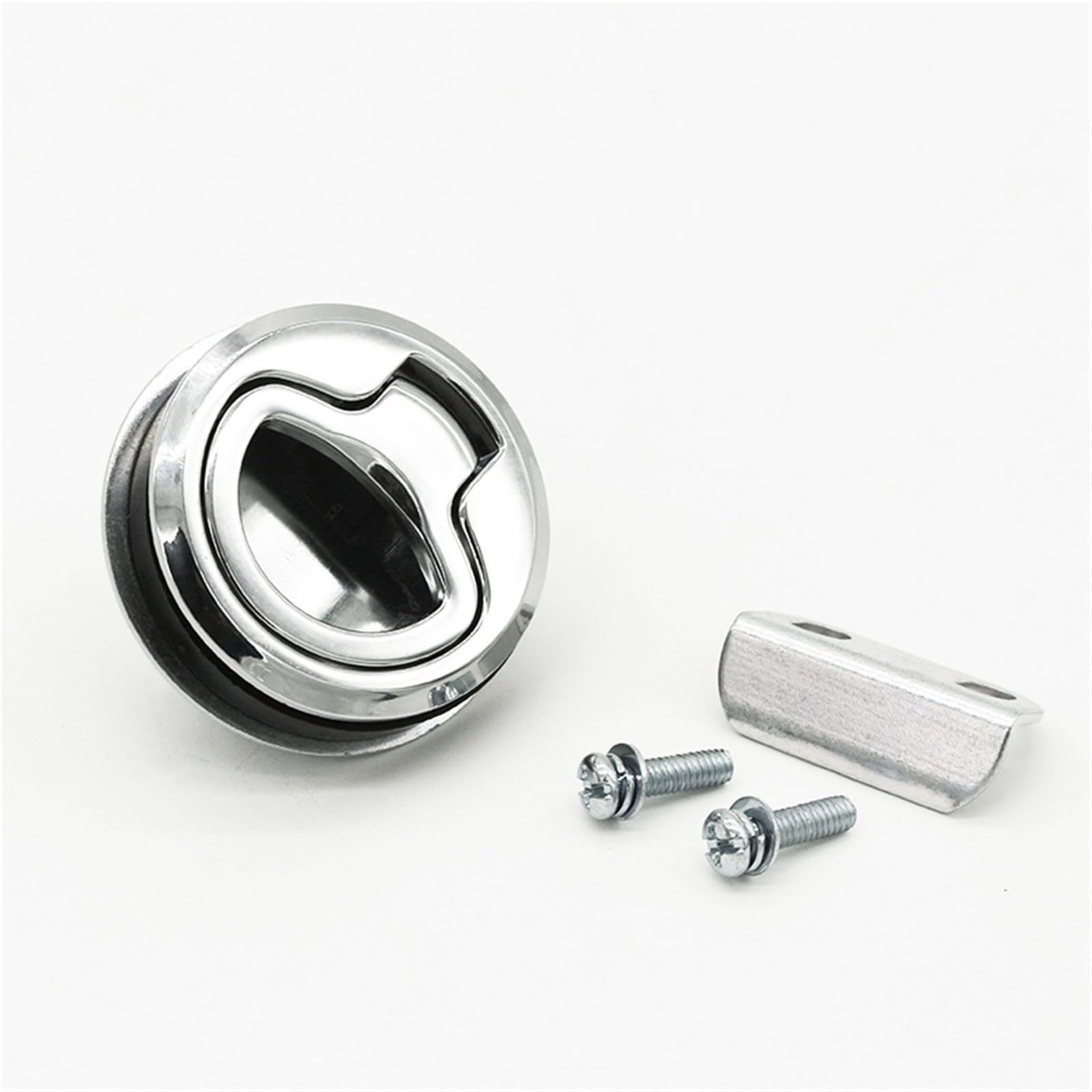 Poignée de levage tournante inox petite taille pour trappe de bateau