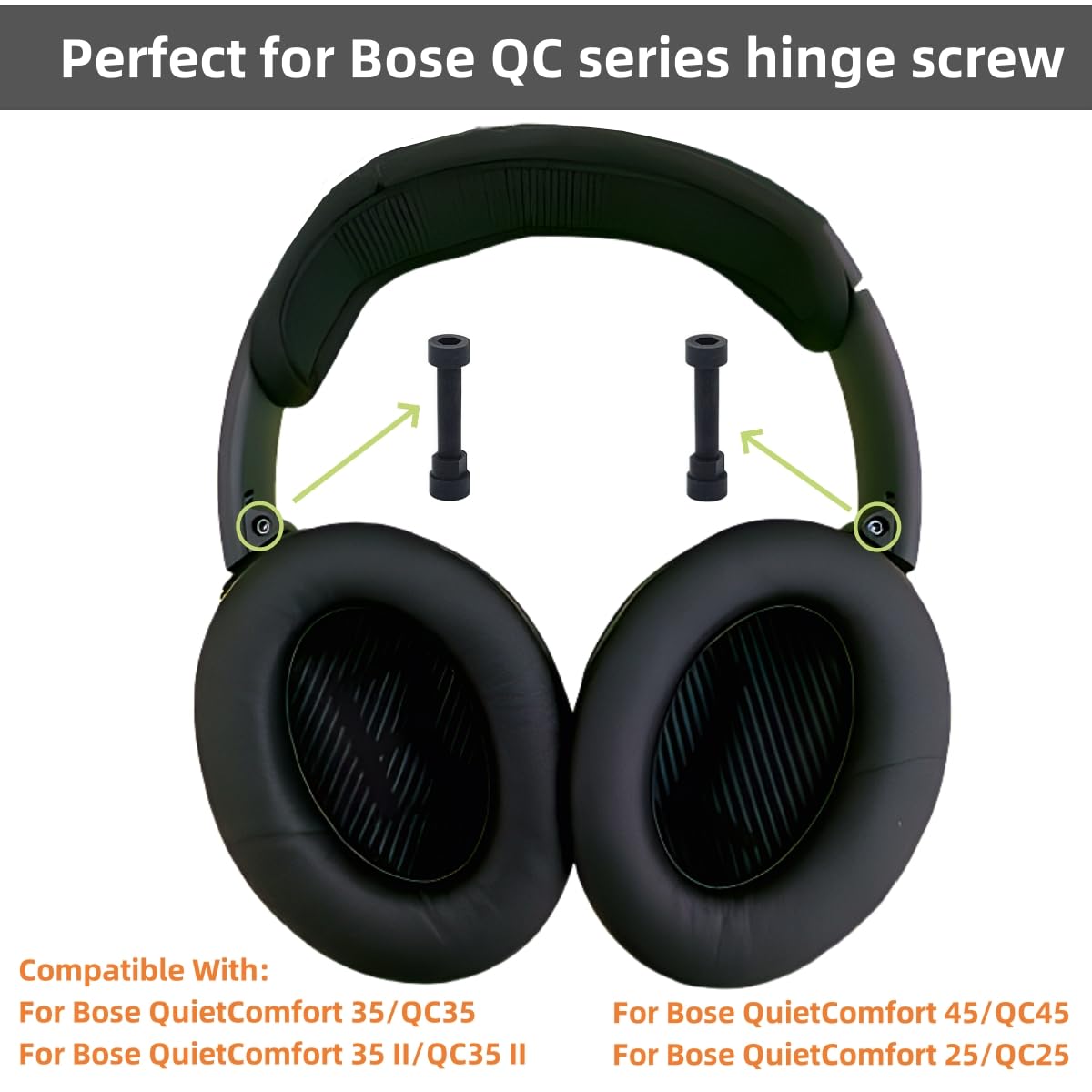 Headband Hinge Swivel Screws Replacement for Bose QuietComfort 35