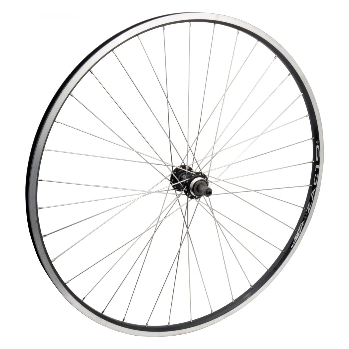 Wheel Rear 700 x 35 Black/Silver WEI-ZAC19 36H