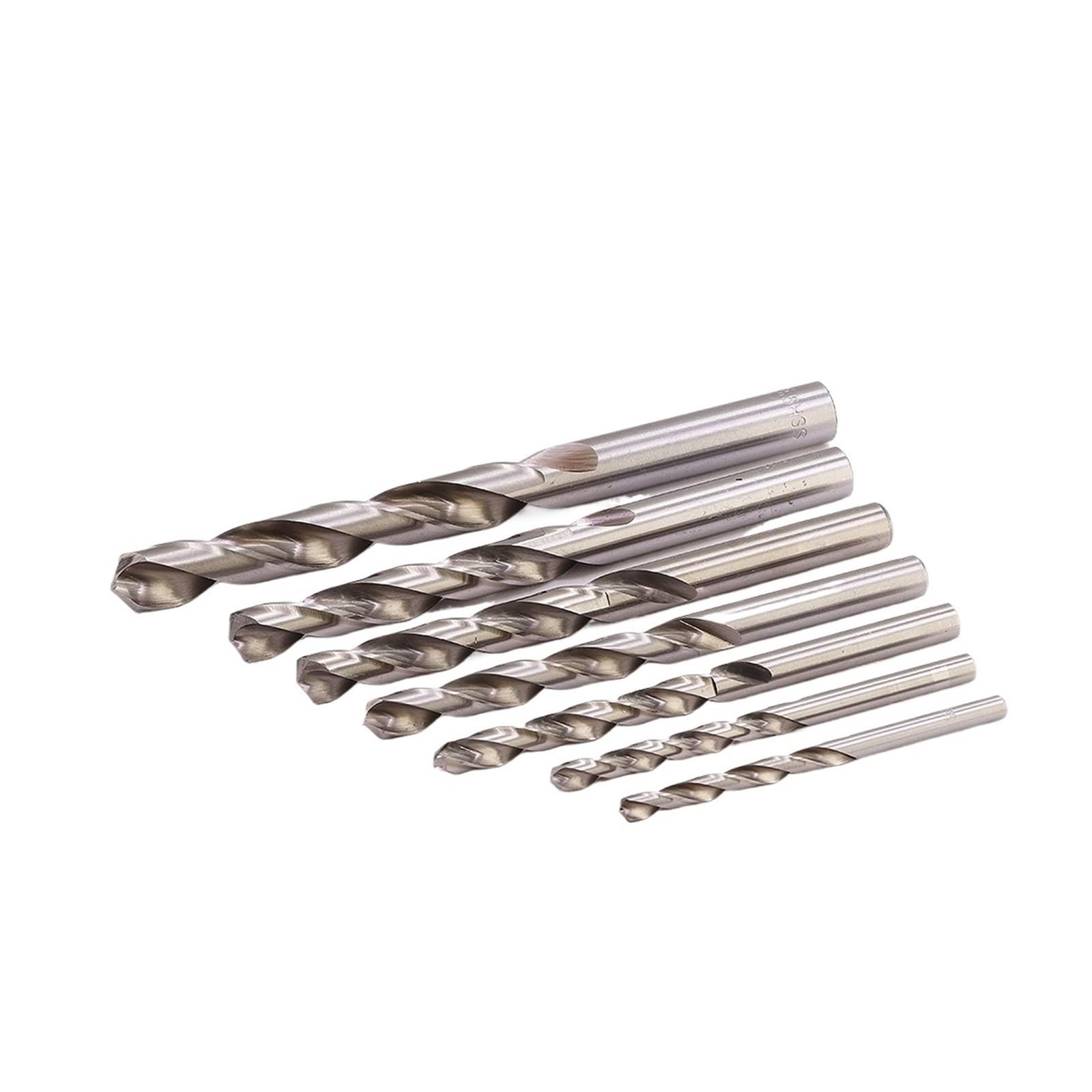 Brocas，Juegos de brocas Juego de brocas HSS, titanio recubierto, acero de alta velocidad, mango recto giratorio, organizador de herramientas for madera, Metal, agujero de acero de 1-13mm(10pcs,3.3mm)