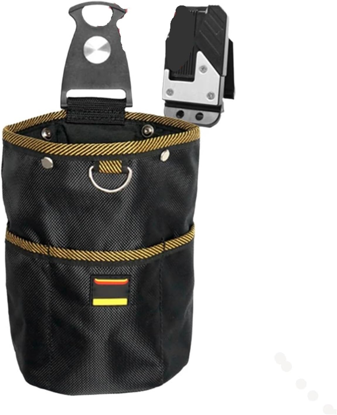 1680D Oxford Cloth Tool Bag Rotatable Quick-Hanging Nail Pouch for Woodworking Electrician Mechanic Organizer Belt