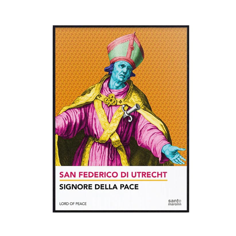 Poster San Fédérique d'Utrecht 29,7x42 cm | Affiche d'art grand format pour décoration murale