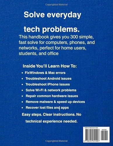 image for IT Troubleshooting Handbook 300 Practical Solutions for Computers, Pho