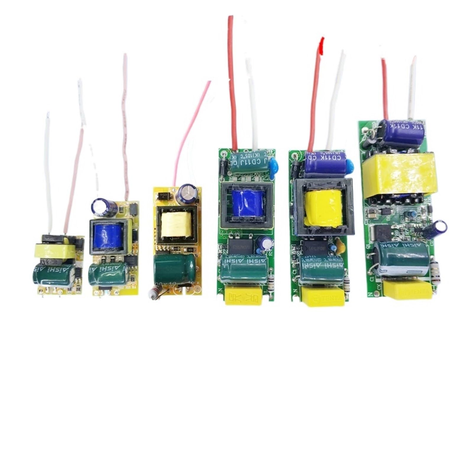 JVDDI LED Driver 1-3W,4-7W,8-12W,15-18W,20-24W,25-36W LED driver power supply built-in constant current Lighting 85-265V Output 300mA Transformer(8 to 12W)
