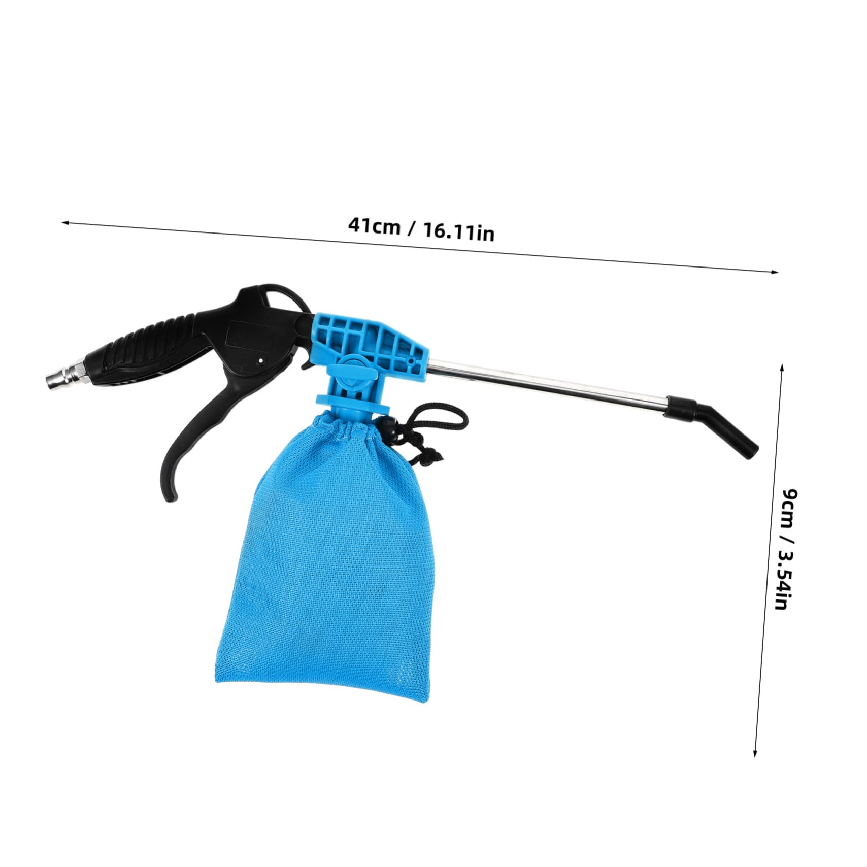 Unomor Vacuum Portable Car Vacuum Tire Air Duster Blower Tire Air Duster Blow and Suction Dust Blower Abs