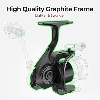 Piscifun Viper X Spinning Reels, Carbon Fiber 33LBs Max Drag, 10+1 Shielded BB, Saltwater Freshwater Spinning Fishing Reel, 5.2:1/6.2:1, 500, 1000, 2000, 3000, 4000, 5000 Series