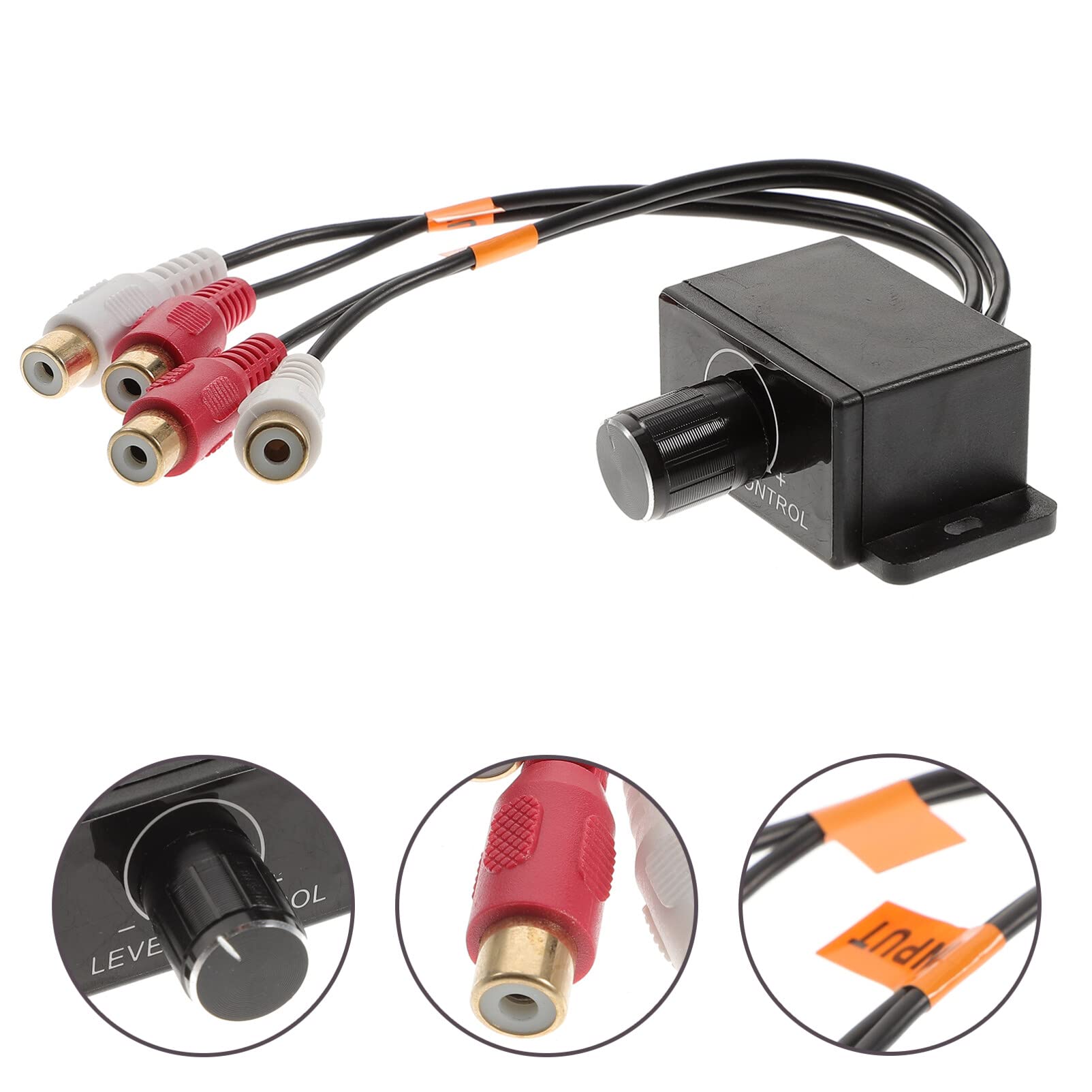 BESPORTBLE Universal Auto Fernbedienung Verstärker Level Controller Auto Audio Verstärker Level Bass Boost Audio Lautstärkeregler