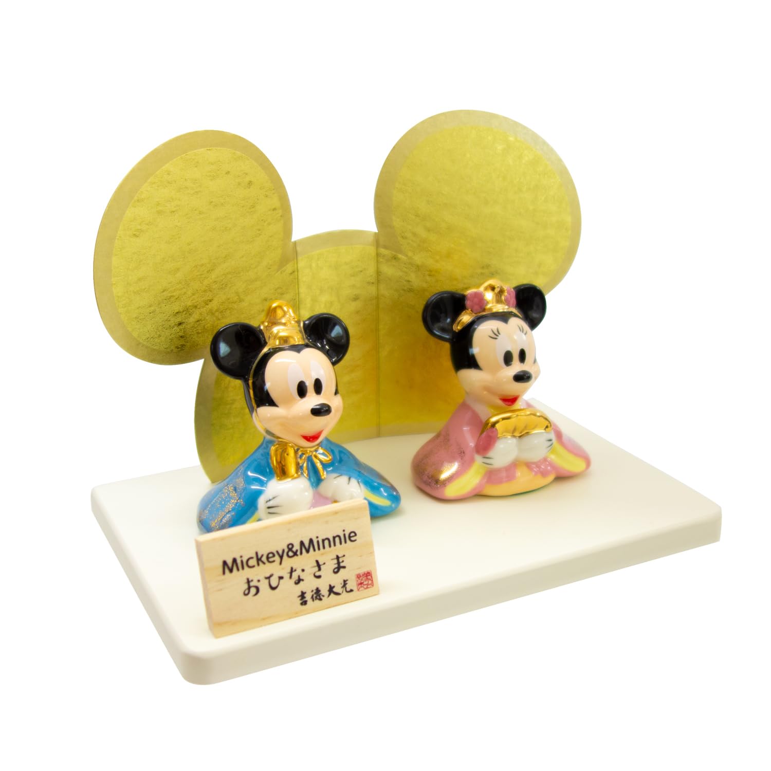 Amazon.co.jp: ミッキー＆ミニー 磁器ひな人形 183235