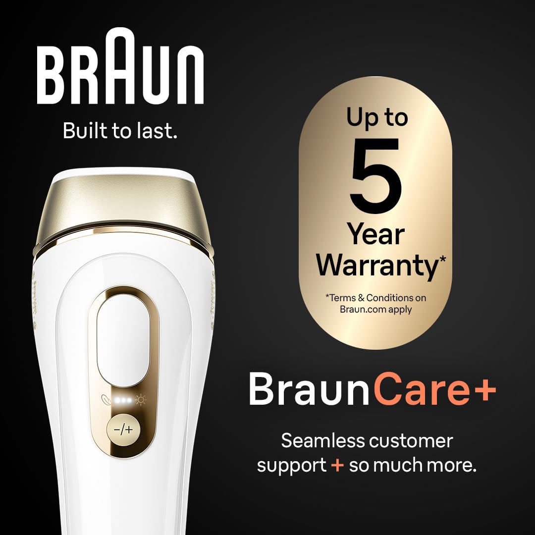 Braun Silk-Expert Pro 5 IPL PL5100 Laser Hair Removal for Men and