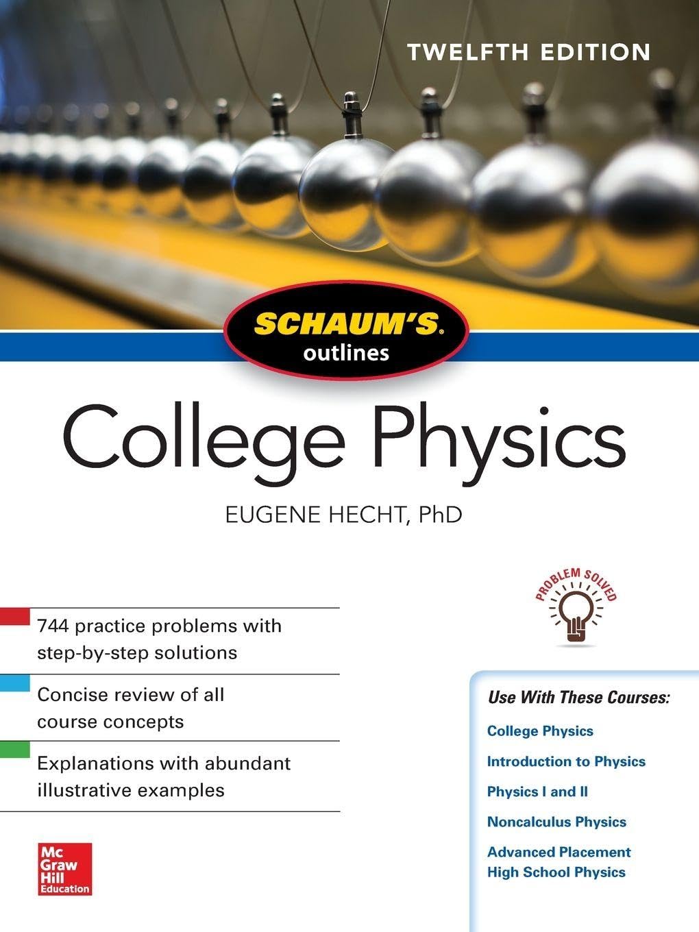 Schaum's Outline of College Physics, Twelfth Edition