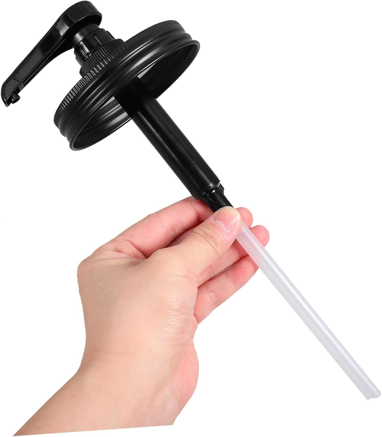 5pcs Jar Syrup Pump Dispenser for Syrups Honey and Lotions Replacement Pump for Convenient Dispensing Bar