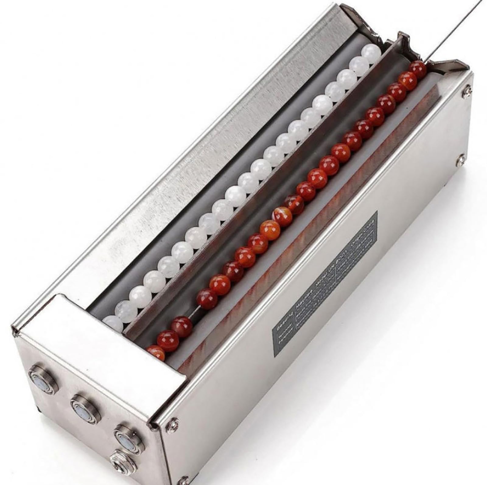 Machine à perler pour bracelets et colliers avec alignement automatique