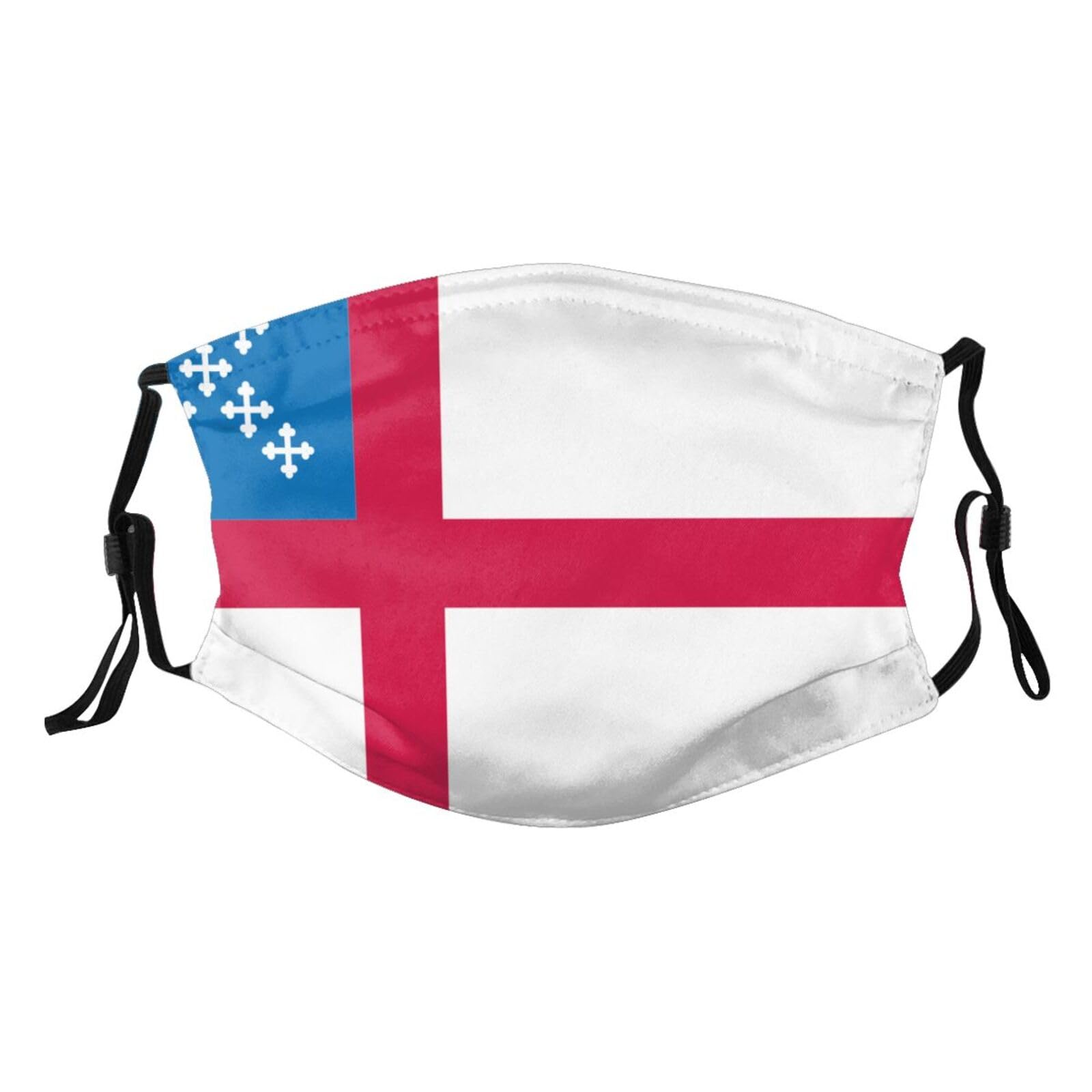 Episcopal Church Flag Adult Dust Mask Adjustable Dust Face with 2 Filter82