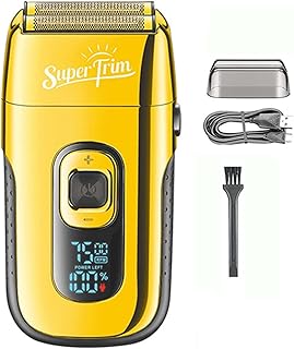 Electric Razor for Men, Electric Razor Electric Shaver Rechargeable Shaving Machine for Men Shaver Beard Razor Wet-Dry Use Beard Trimmer Hair Trimmer