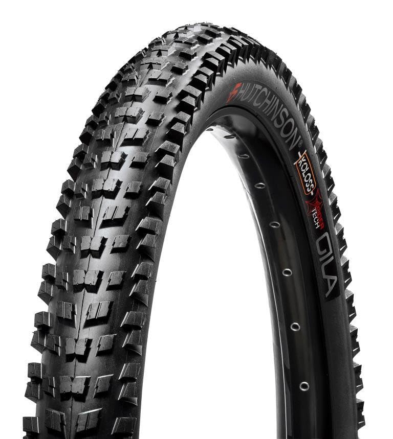 Hutchinson - Gila - Pneu VTT Assistance Électrique - Tubeless Ready - Tringles Souples - Noir - SPIDERTECH