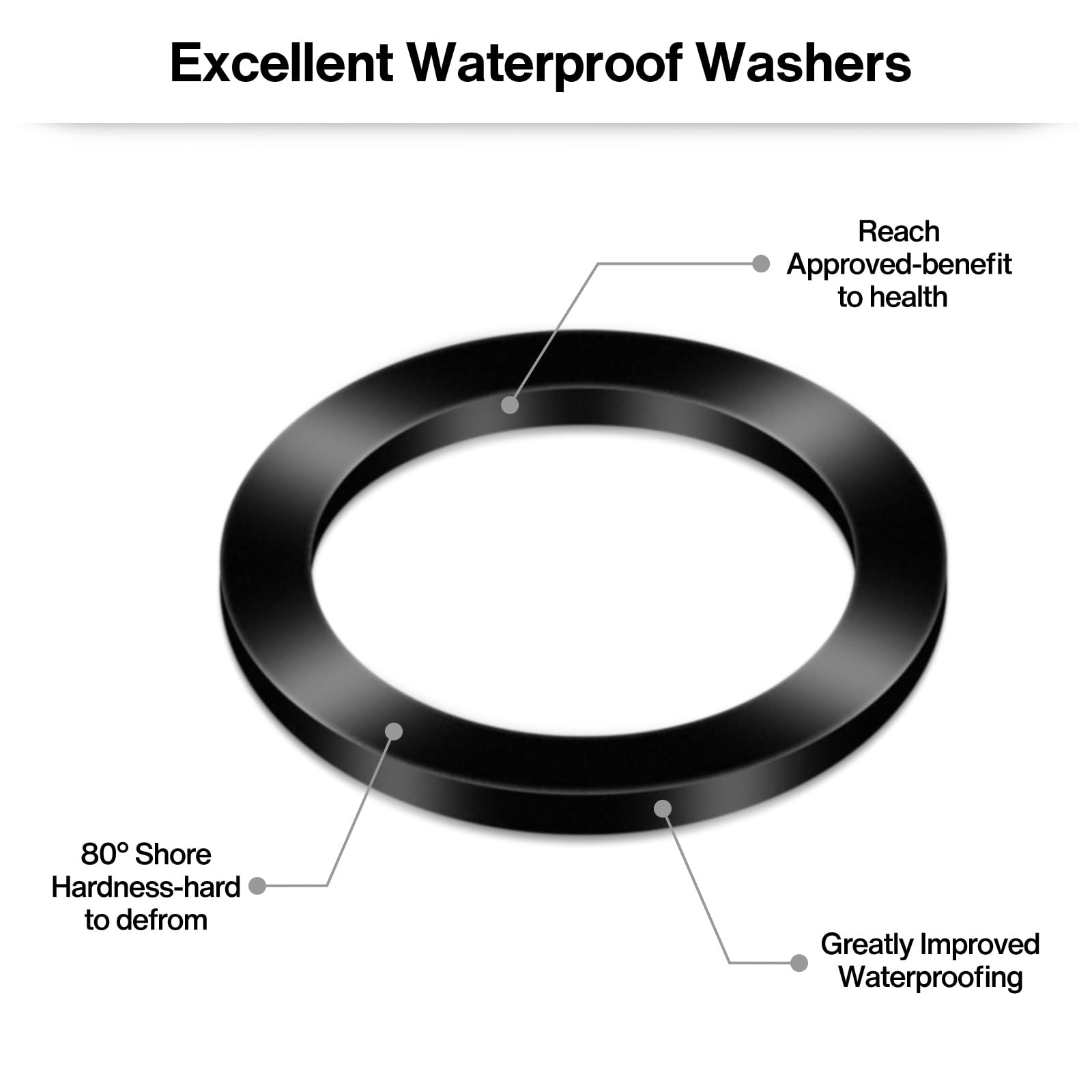 AMFI CG50K Steel Straight Cord Grip Connector Kit 1/2-Inch 0.125-0.65-Inch