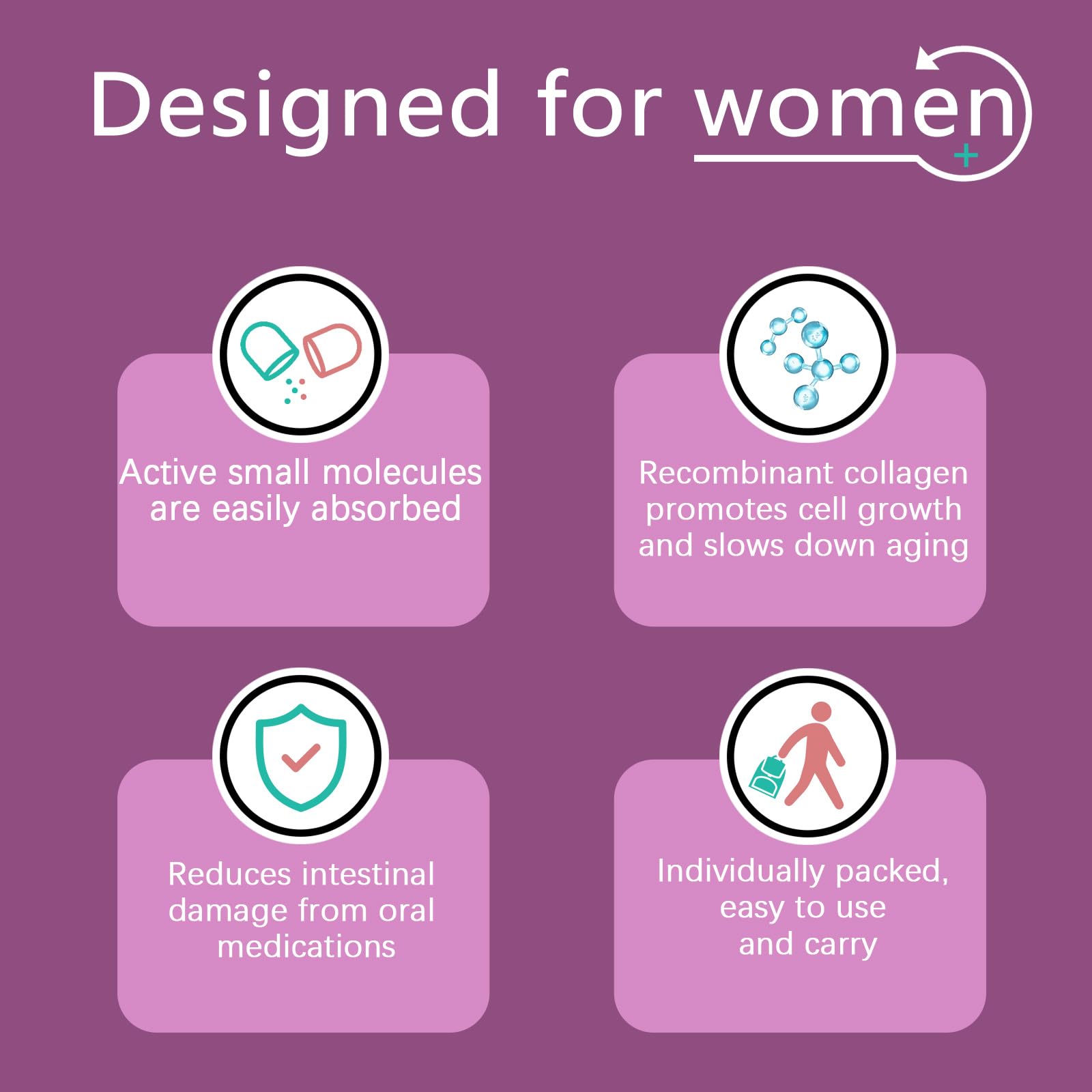 Hidratante vaginal de colágeno para mujeres – Hidratación intensa, fórmula equilibrada de pH para la menopausia y alivio de la sequedad íntima | Alivia la irritación, apoya la salud femenina 5