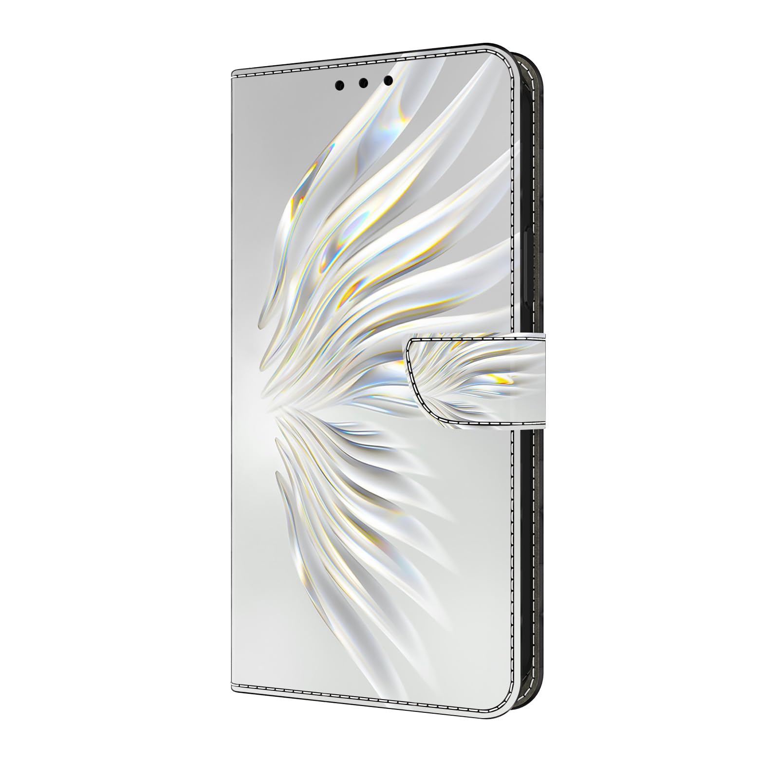 Étui portefeuille Google Pixel 9 Pro aimanté motif ailes - 6