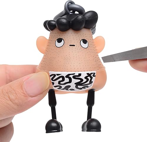 Miniatura 10 de Angel's Wonderland Juguetes Antiestrés de Recogida de Espinillas Saltarinas en Color Negro como Regalos para el Día de San Valentín, Favores