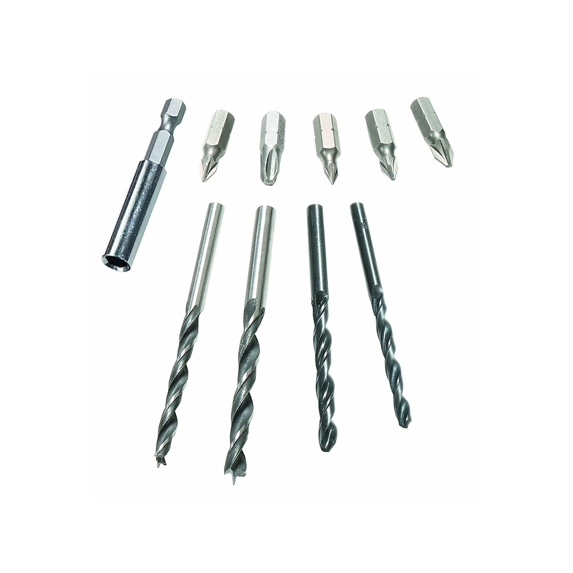 BLACK+DECKER BDCD8GPA Kit Taladro Atornillador BDCD8 Compacto 7.2V, Batería de 1.5 Ah Litio, Incluye con Cargador, Flexómetro de 3 mtrs, Brocas y Bolsa