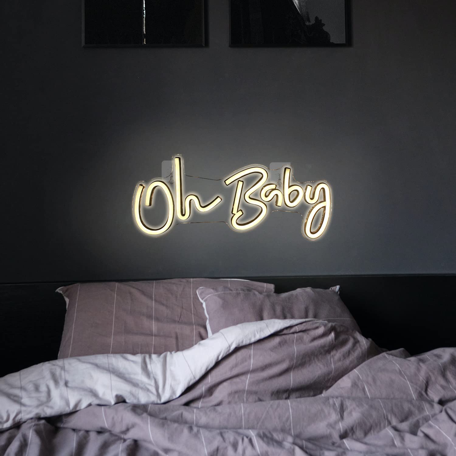 Lucunstar 'You're Like Really Pretty' Neon Sign – Warm White LED Dimmable Wall Decor, USB Powered, Perfect For Bedroom, Wedding, Or Party