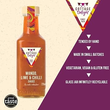 Cottage Delight Mango, Lime & Chilli Sauce 220ml