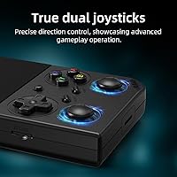 Vista 5 de Classic Up Retro Handheld Game Console,Portable Game with 3.5 Inch IPS Screen,with 64G TF Card Pre-Installed 4353 Games Supports 5G WiFi Bluetooth