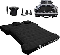 Umbrauto Inflatable Air Mattress for 6-6.5ft Full Size Truck Bed with Pump - Comfortable Camping Sleeping Pad