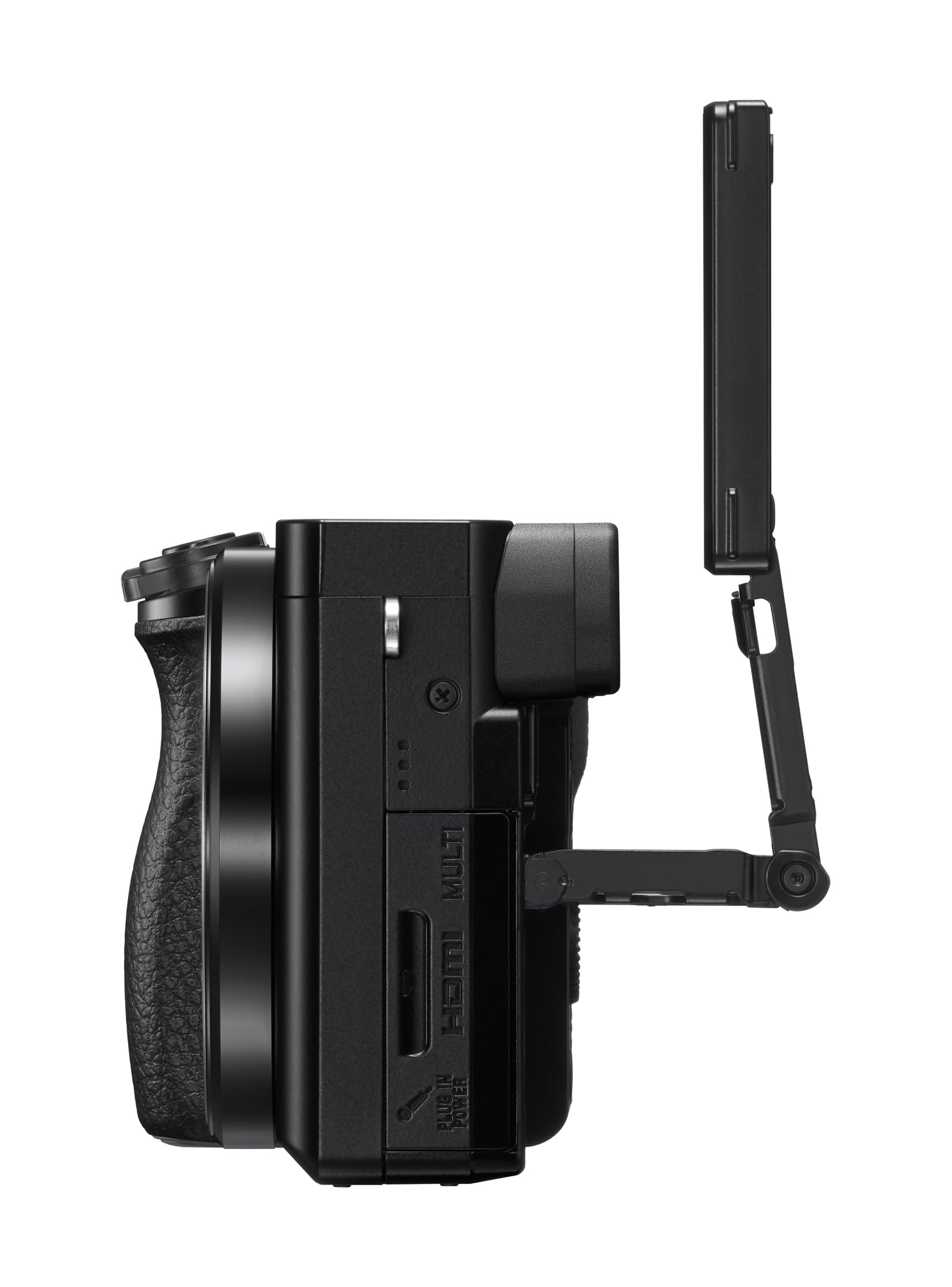 Sony Alpha 6100 Kit Fotocamera Digitale Mirrorless con Obiettivo Intercambiabile SELP 16-50mm, Sensore APS-C, Video 4K, Real Time Eye AF, Real Time Tracking, ILCE6100AB + SELP16502B, Nero