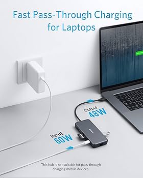 Amazon.com: Anker USB C Hub, 7-in-1 USB C Adapter, with 4K