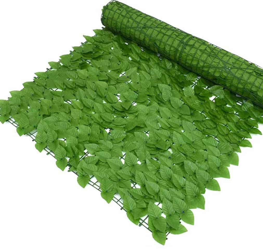 Panele Ogrodzeniowe Ze Sztucznych Żywopłotów Można Ciąć Sztucznych Liści Bluszczu Ogrodzenie Mur Dekoracje Dla Balkon Ogród Dziedziniec (Color : Green, Size : 100x200cm)