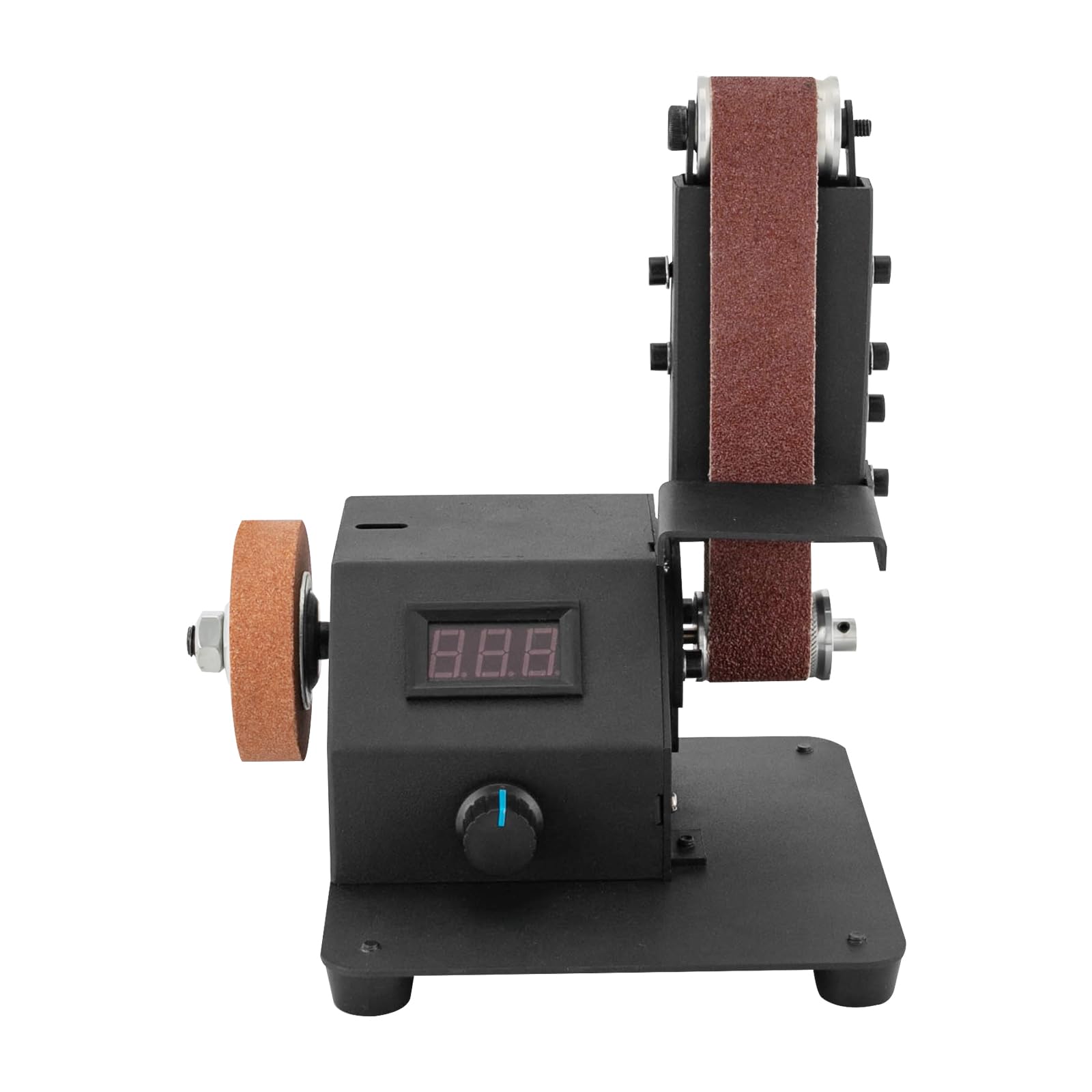Mini levigatrice a nastro, 350 W, smerigliatrice, mola, mola, mola a nastro multifunzione