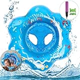 [page_title]-Magicfun Baby Schwimmring, Kleinkind Schwimmhilfe Schwimmt Ring, Kinder Schwimmtrainer, Aufblasbarer Kinder Schwimmen Float Ring für 6 Monate bis 36 Monate Baby (Übergroß)