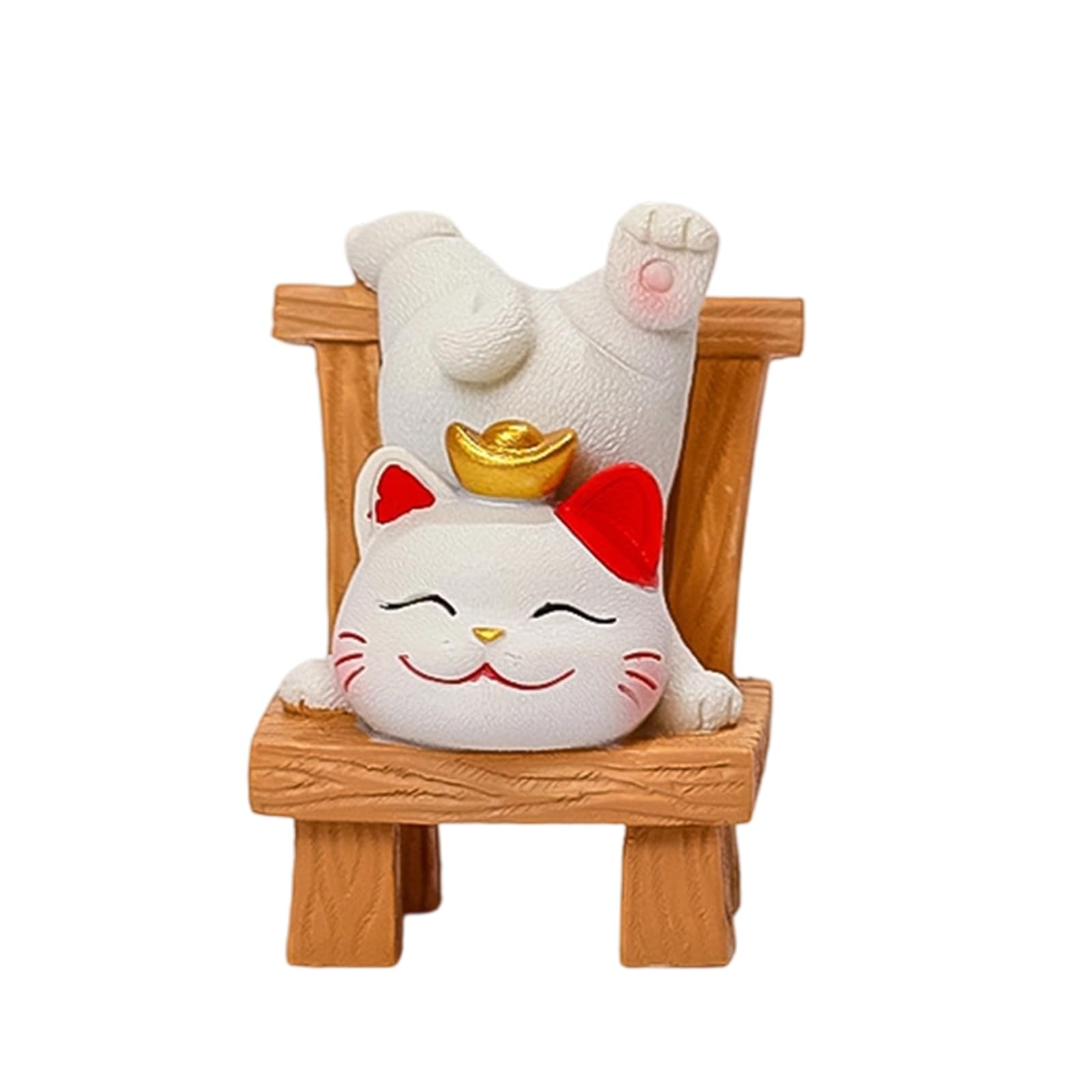 our fave Artistic Successful Puss Sculpture Dynamic Dyes Permanent Rosin Substance Space Saving Decorative Accent Permanent Rosin Statue