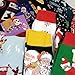 HSELL Funny Mens Christmas Patterned Dress Socks Crazy Design Cotton Fun Socks Novelty Gifts for Men (12 Pairs - Mens Christmas Assorted)