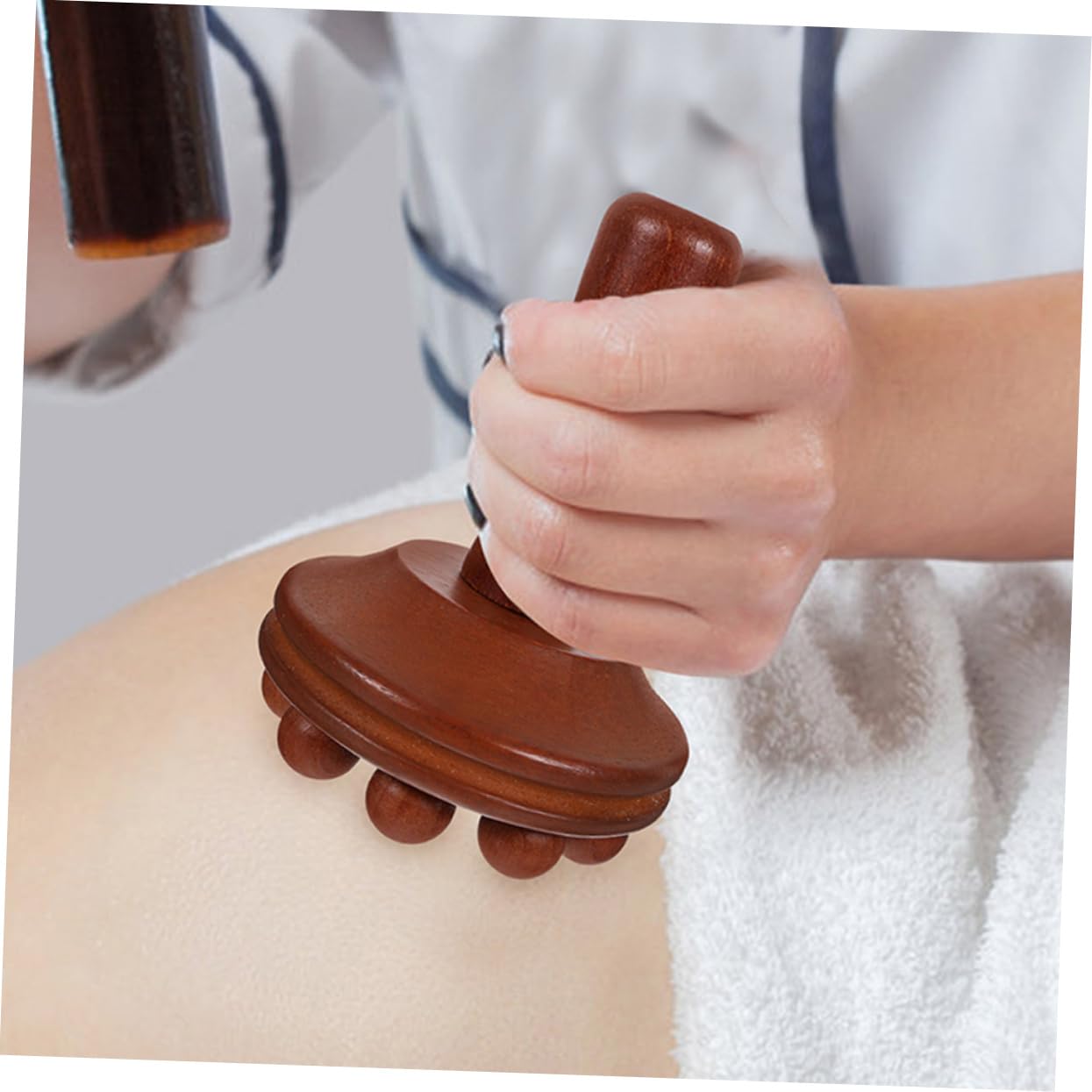 BESTYASH 3 Set Pennello Positivo Massaggio Massaggiatore Utensili Massaggiante Spazzola Massaggiante Strumento Manuale Per Massaggi Di Legno 2 Pezzi * 3