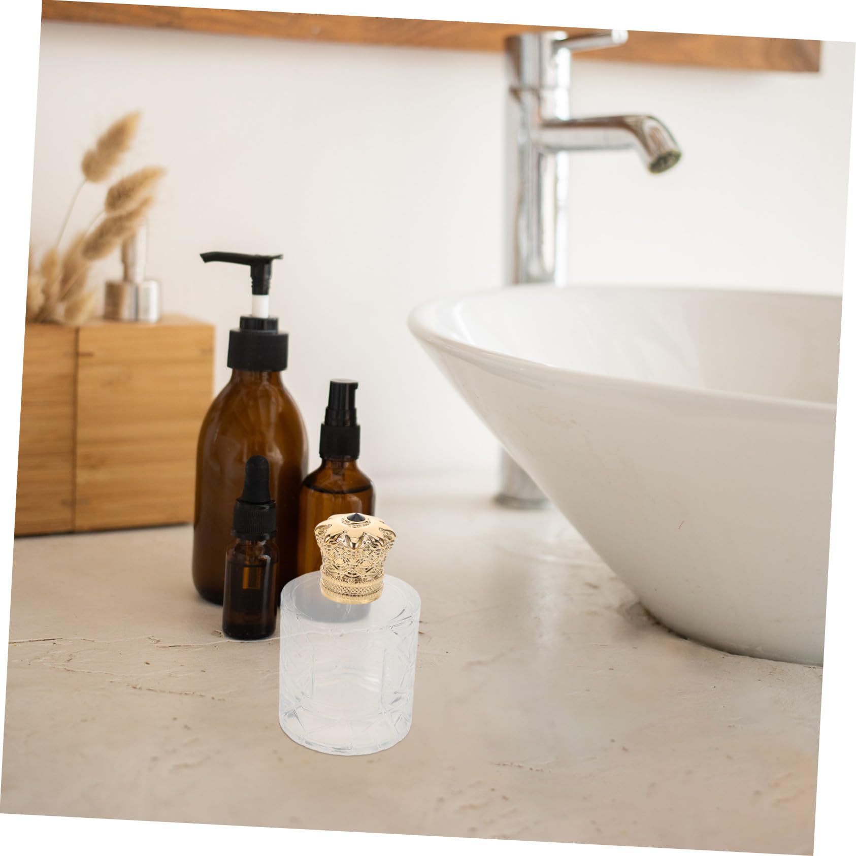 Healeved 3pezzi Flacone di Profumo in Vetro Trasparente da Nebulizzatore Bottiglia di Profumo Vuota Riutilizzabile per Viaggi Contenitore Spray per Cosmetici Profumati