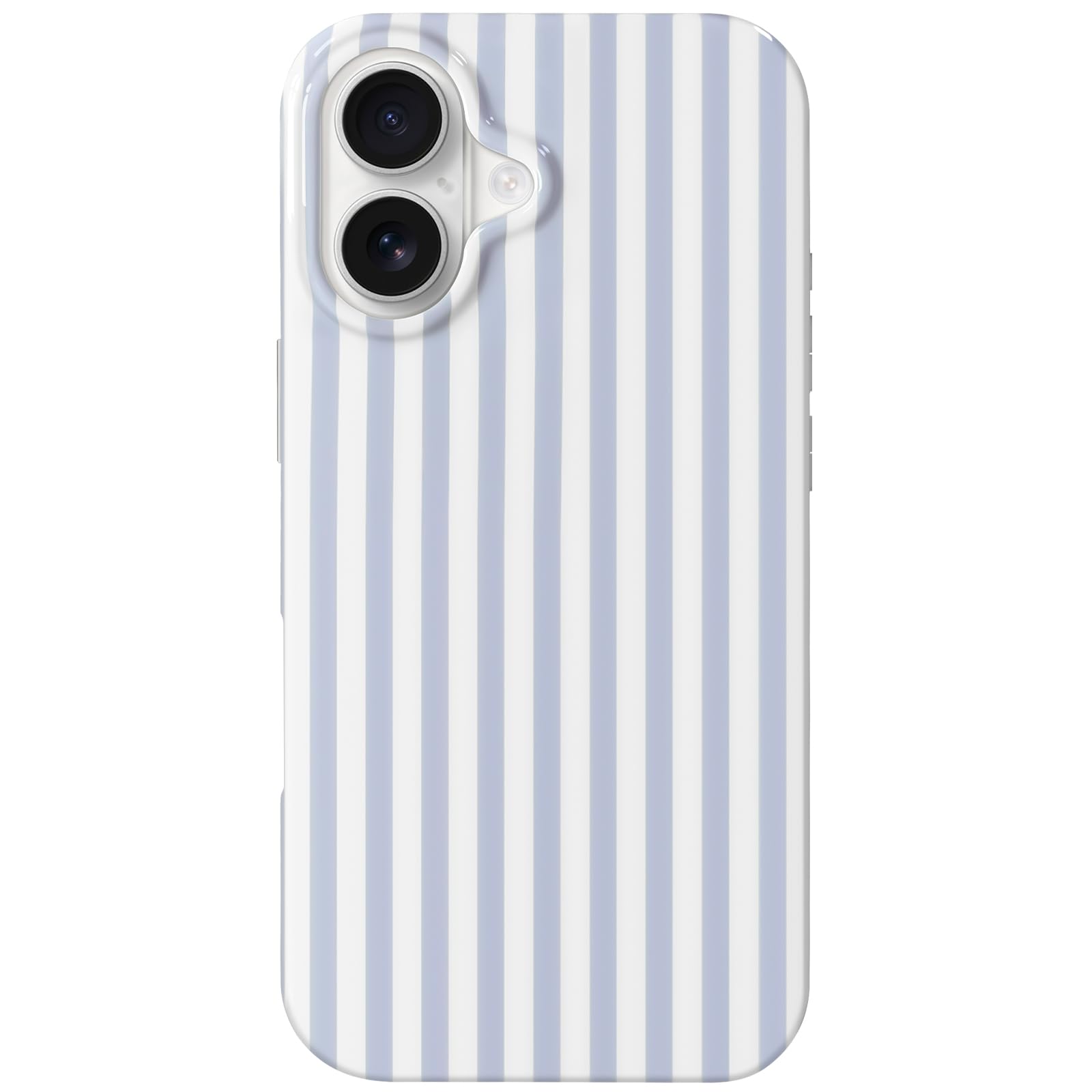Coque iPhone 16 en silicone TPU souple et mince à rayures Hython - 7