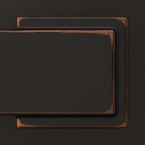 Miniatura 10 de SCHLAGE - Manija de puerta Accent con cerradura de paso libre para pasillo y armario en bronce antiguo - F10 ACC 716