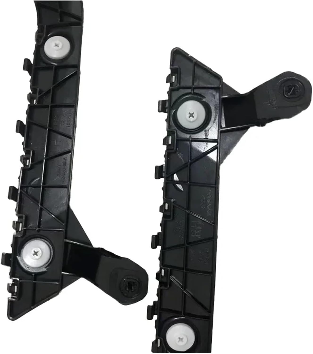 Compatible Model Y Automobile Rear Bumper Bending Black Bracket Left 1494043-00-A Right 1494044-00-A Car Accessory(1 Pair L and R)