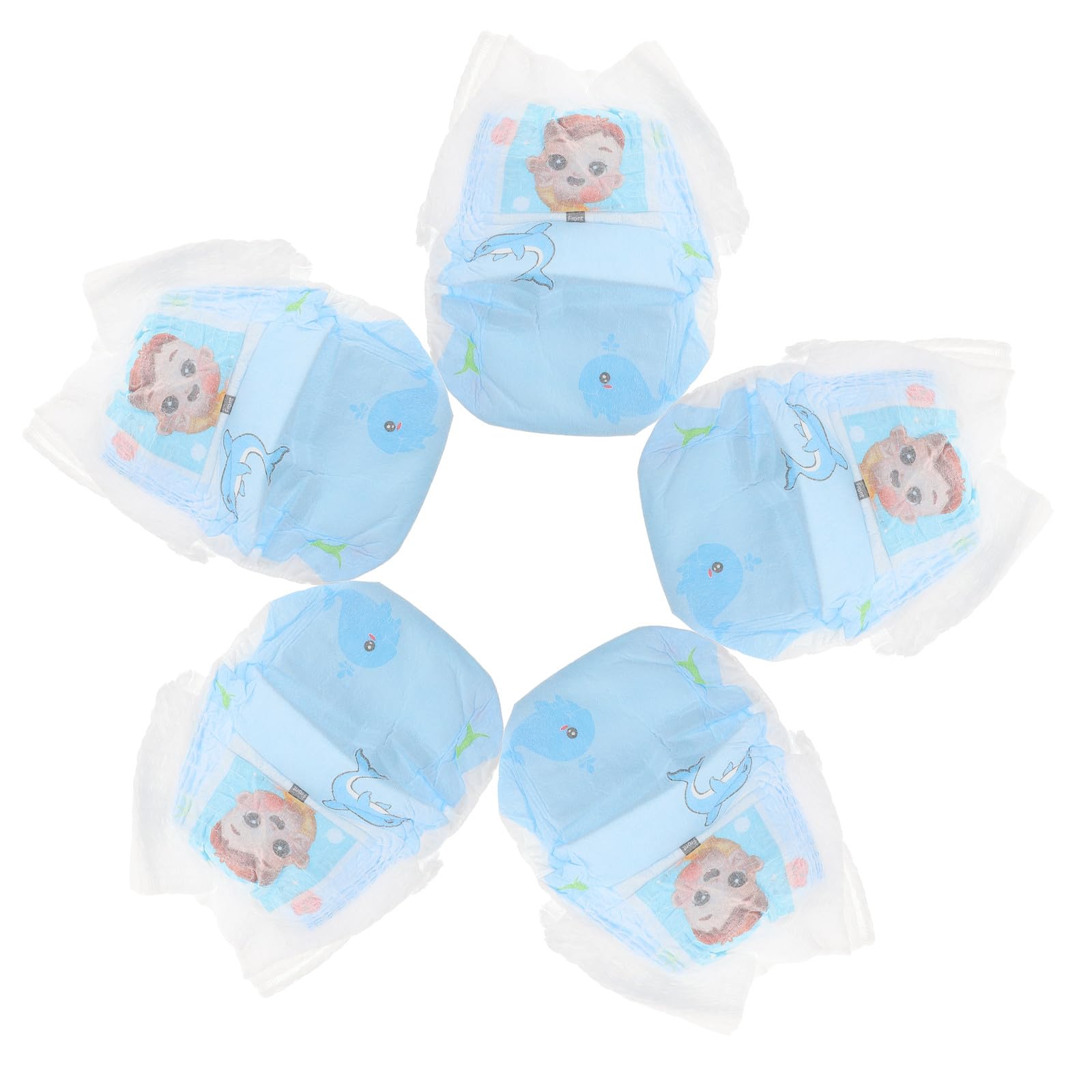 5 Stück Einweg Baby-Schwimmhosen Schwimmwindeln XXL (15kg+) wasserdicht hautfreundlich mit doppelseitiger Auslaufsicherheit